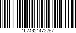 Código de barras (EAN, GTIN, SKU, ISBN): '1074821473267'