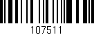 Código de barras (EAN, GTIN, SKU, ISBN): '107511'