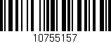 Código de barras (EAN, GTIN, SKU, ISBN): '10755157'