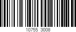 Código de barras (EAN, GTIN, SKU, ISBN): '10755/3008'