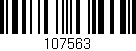 Código de barras (EAN, GTIN, SKU, ISBN): '107563'