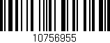 Código de barras (EAN, GTIN, SKU, ISBN): '10756955'