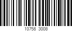 Código de barras (EAN, GTIN, SKU, ISBN): '10756/3008'