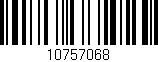 Código de barras (EAN, GTIN, SKU, ISBN): '10757068'