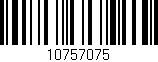 Código de barras (EAN, GTIN, SKU, ISBN): '10757075'
