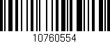 Código de barras (EAN, GTIN, SKU, ISBN): '10760554'