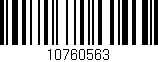 Código de barras (EAN, GTIN, SKU, ISBN): '10760563'