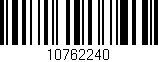 Código de barras (EAN, GTIN, SKU, ISBN): '10762240'