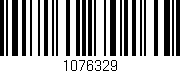 Código de barras (EAN, GTIN, SKU, ISBN): '1076329'