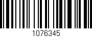 Código de barras (EAN, GTIN, SKU, ISBN): '1076345'