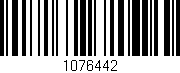 Código de barras (EAN, GTIN, SKU, ISBN): '1076442'