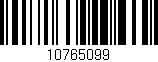 Código de barras (EAN, GTIN, SKU, ISBN): '10765099'