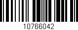 Código de barras (EAN, GTIN, SKU, ISBN): '10766042'