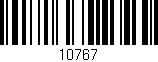 Código de barras (EAN, GTIN, SKU, ISBN): '10767'