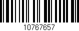 Código de barras (EAN, GTIN, SKU, ISBN): '10767657'