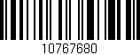 Código de barras (EAN, GTIN, SKU, ISBN): '10767680'