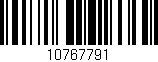 Código de barras (EAN, GTIN, SKU, ISBN): '10767791'