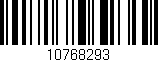 Código de barras (EAN, GTIN, SKU, ISBN): '10768293'
