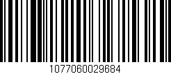 Código de barras (EAN, GTIN, SKU, ISBN): '1077060029684'
