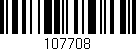 Código de barras (EAN, GTIN, SKU, ISBN): '107708'
