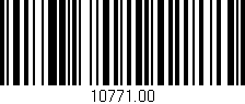 Código de barras (EAN, GTIN, SKU, ISBN): '10771.00'