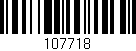 Código de barras (EAN, GTIN, SKU, ISBN): '107718'