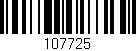 Código de barras (EAN, GTIN, SKU, ISBN): '107725'