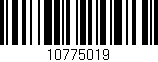 Código de barras (EAN, GTIN, SKU, ISBN): '10775019'