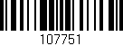 Código de barras (EAN, GTIN, SKU, ISBN): '107751'