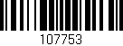 Código de barras (EAN, GTIN, SKU, ISBN): '107753'
