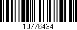 Código de barras (EAN, GTIN, SKU, ISBN): '10776434'