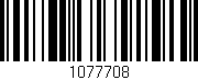 Código de barras (EAN, GTIN, SKU, ISBN): '1077708'