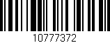 Código de barras (EAN, GTIN, SKU, ISBN): '10777372'