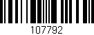 Código de barras (EAN, GTIN, SKU, ISBN): '107792'