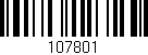 Código de barras (EAN, GTIN, SKU, ISBN): '107801'