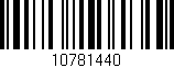Código de barras (EAN, GTIN, SKU, ISBN): '10781440'