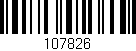 Código de barras (EAN, GTIN, SKU, ISBN): '107826'