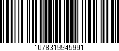 Código de barras (EAN, GTIN, SKU, ISBN): '1078319945991'