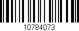 Código de barras (EAN, GTIN, SKU, ISBN): '10784073'