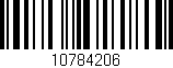 Código de barras (EAN, GTIN, SKU, ISBN): '10784206'
