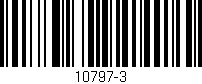 Código de barras (EAN, GTIN, SKU, ISBN): '10797-3'