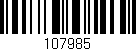Código de barras (EAN, GTIN, SKU, ISBN): '107985'