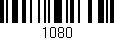 Código de barras (EAN, GTIN, SKU, ISBN): '1080'