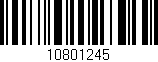 Código de barras (EAN, GTIN, SKU, ISBN): '10801245'
