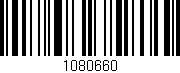 Código de barras (EAN, GTIN, SKU, ISBN): '1080660'