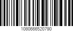 Código de barras (EAN, GTIN, SKU, ISBN): '1080666520790'