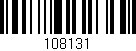Código de barras (EAN, GTIN, SKU, ISBN): '108131'
