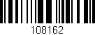 Código de barras (EAN, GTIN, SKU, ISBN): '108162'