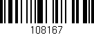 Código de barras (EAN, GTIN, SKU, ISBN): '108167'
