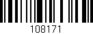 Código de barras (EAN, GTIN, SKU, ISBN): '108171'